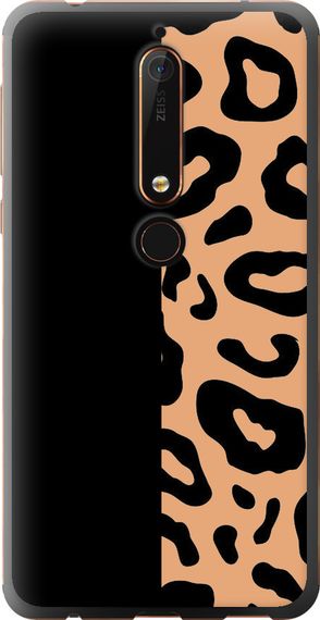 Чехол на Nokia 6 2018 Пятна леопарда "4269u-1386-17620"