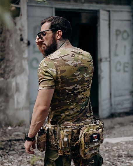 Тактична футболка для відведення поту roman eagle ДЛ7029 | Зображення 4