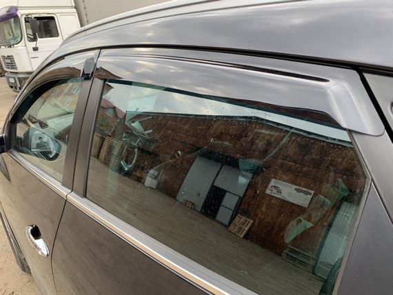 Вітровики (4 шт, HIC) для Hyundai IX-35 2010-2015 рр | Зображення 5