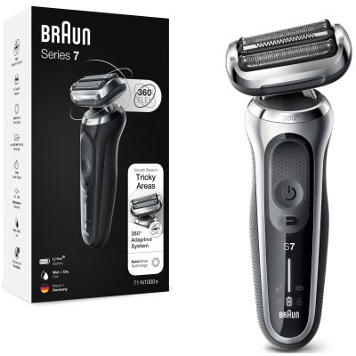 Электробритва Braun Series 7 71-S1000s SILVER / BLACK | Зображення 2