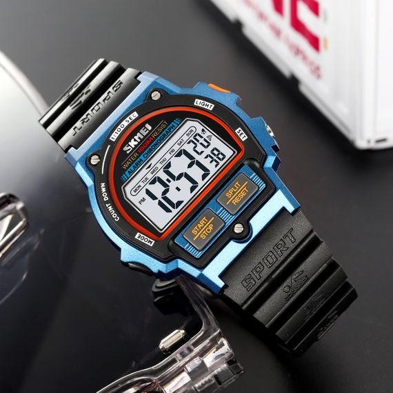 Годинник S2kmei 2263BKBU Black-Blue | Зображення 4