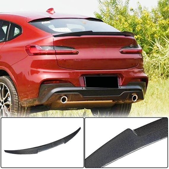 Спойлер M4-Style V1 (Карбон) для BMW X4 G02 2018- рр | Зображення 1