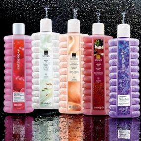 Набір ароматних пін для ванни для релаксу та догляду Avon, 500 мл × 5