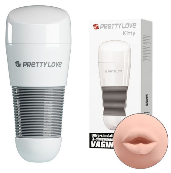 Мастурбатор ротик PRETTY LOVE - Kitty, BM-00900T49NN-2 Sex Aura