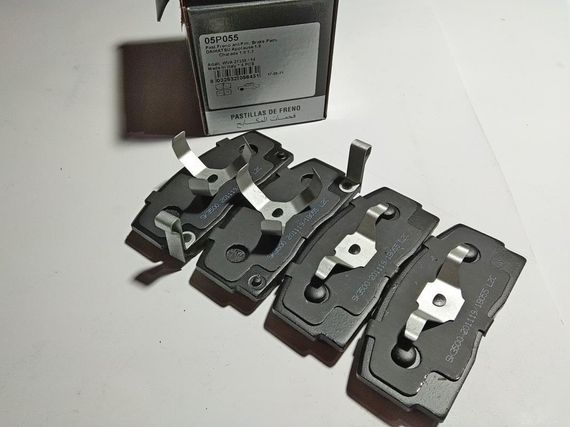 Колодки передні гальмівні CK з ABS, LPR (05P055) (3501190005) | Зображення 1
