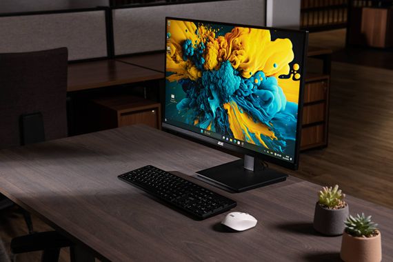 Монітор 2E 27' N2723B D-Sub, HDMI, IPS, 75Hz, Pivot (2E-N2723B-01.UA) | Зображення 2