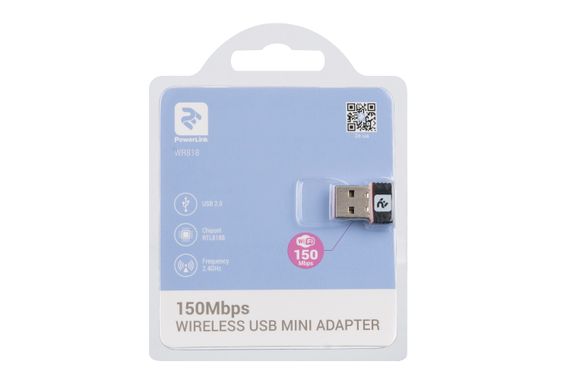 WiFi-адаптер 2E PowerLink WR818 N150, Pico, USB2.0 (2E-WR818) | Зображення 1