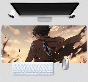 Ігрова поверхня для мишки з Аніме принтом "Атака Титанів / Attack on Titan" 800*300*3 мм 0654