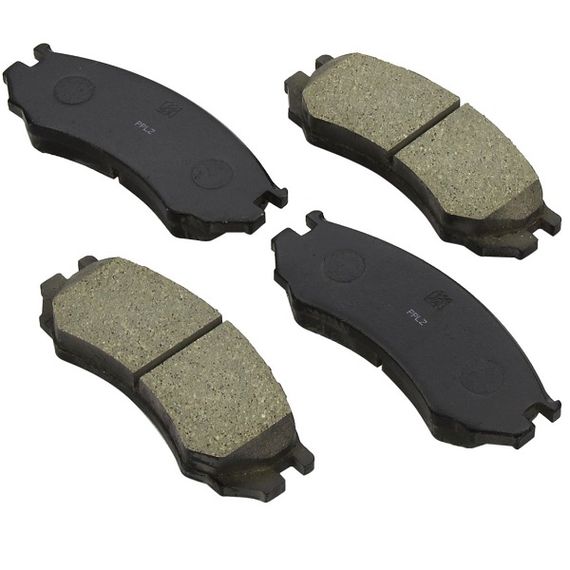 Тормозные колодки Bosch дисковые передние NISSAN Primera -96 0986460981 | Зображення 1