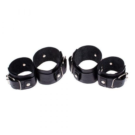 Фиксатор для запястьев и лодыжек Fixation Me Ankle Black sexstyle | Зображення 1