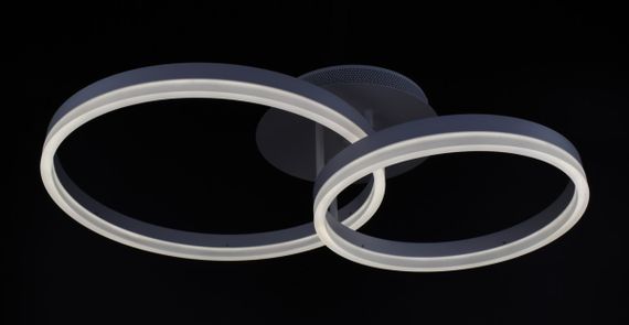 Люстра світлодіодна стельова LED світильник для квартири на стелю лед з пультом 26083 Білий 10х40х62 см. | Зображення 4