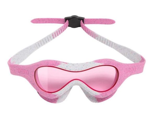 Окуляри-маска для плавання Arena SPIDER KIDS MASK рожевий, сірий OSFM 3468336926345