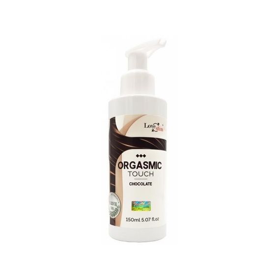 Гель масажний Love Stim ORGASMIC TOUCH CHOCOLATE 150 ml | Зображення 1