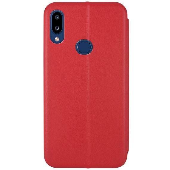 Шкіряний чохол (книжка) Classy для Samsung Galaxy A10s Слот для візитки, Червоний | Зображення 1