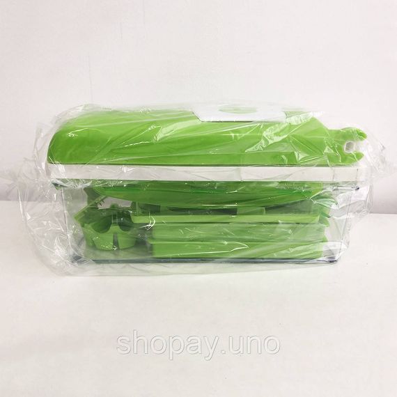 Овощерезка Nicer Dicer PLUS, 14 предметов, универсальная терка-мультислайсер, контейнер, V‐лезвие | Зображення 4