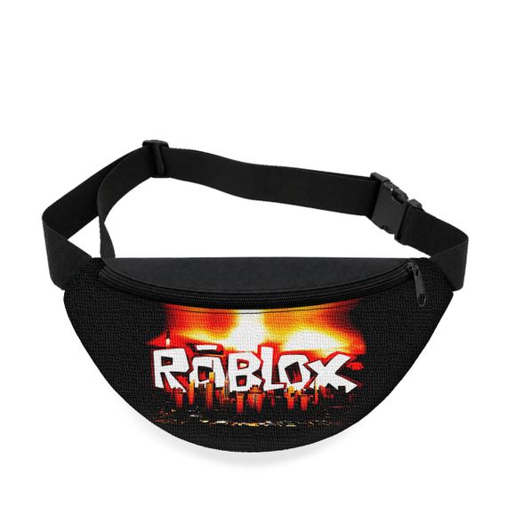 Дитяча сумка-бананка Roblox 32х15 см на пояс або через плече (5768)