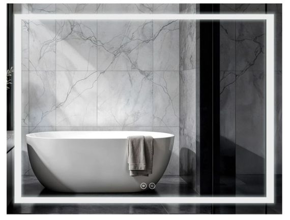 Дзеркало Qtap Mideya (MI1) прямокутне з LED-підсвічуванням Touch QT2078NCF07050W