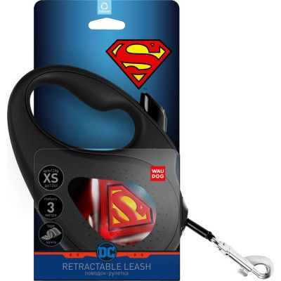 Поводок для собак WAUDOG R-leash "Супермен Лого" XS до 12 кг 3 м (8123-1012-01) | Зображення 2