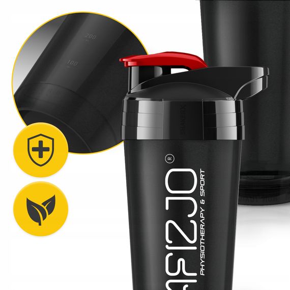 Шейкер спортивний 4FIZJO Ultra 700 мл Black/Red (P-5905973407106) | Зображення 8