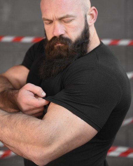 Тактична ХЛОПКОВА футболка NECRONIMICON скелет black НП5204 | Зображення 5