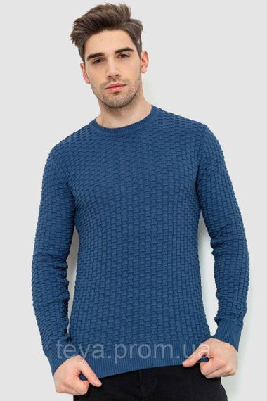 Светр чоловічий, колір джинс, розмір L-XL FA_008399