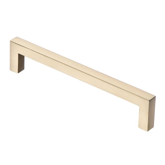 Ручка скоба мебельная, золото шлифованное