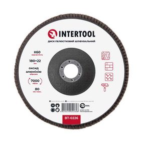 Диск шліфувальний пелюстковий INTERTOOL BT-02261