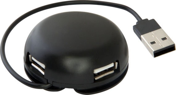 USB-хаб Defender Quadro Light 4xUSB 2.0 (83201) | Зображення 1