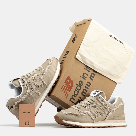 Кросівки New 574 x Miu Miu  весна / літо / осінь 2094 40 25,5 | Зображення 7