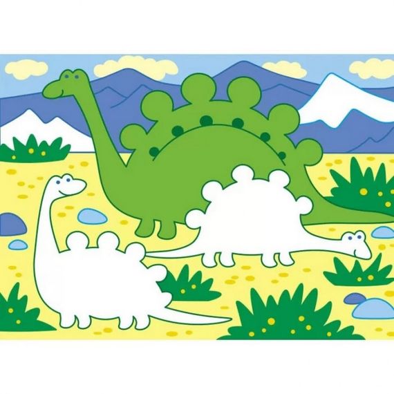 Дитяча книга "Розмальовка для самих маленьких: Розмальовки №2" АРТ 19209 укр | Зображення 4