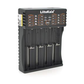 ЗП універсальний Liitokala lii-402, 4 канали, LCD дисплей, підтримує Li-ion, Ni-MH і Ni-Cd AA (R6), ААA (R03), AAAA, С (R14)