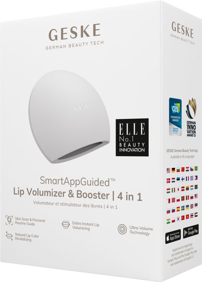 Пристрій для збільшення обʼєму губ GESKE Lip Volumizer&Booster 4в1 Big white, Білий | Зображення 7