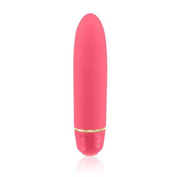 Вибропуля RIANNE S - Classique Vibe мини-вибратор на 7 режимов, чехол-косметичка Coral sexstyle | Зображення 1