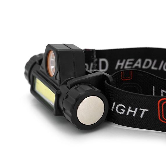 Налобный фонарик CATA CT-9120.1 led 3W, 1 Led Cob, 2 режима, корпус-пластик | Зображення 2