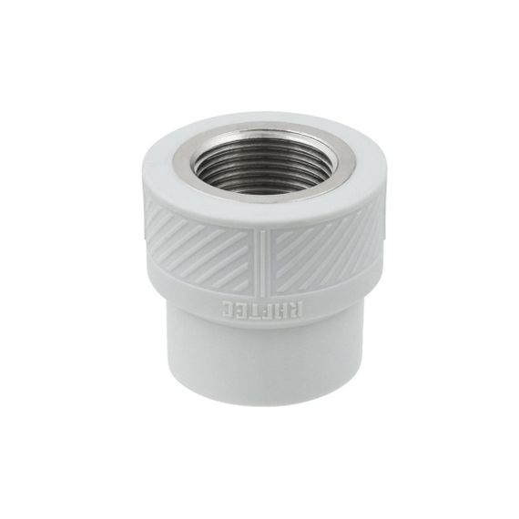 Муфта поліпропіленова PPR Raftec 25мм ВВ 3/4" RFC2502