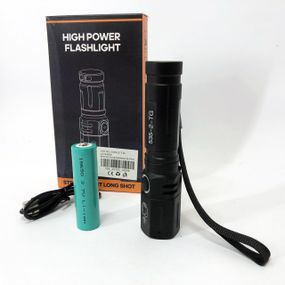 Фірмовий ручний ліхтар PLD-535-2, Професійний тактичний ліхтарик, Світильник пило-вологозахищений YX-97