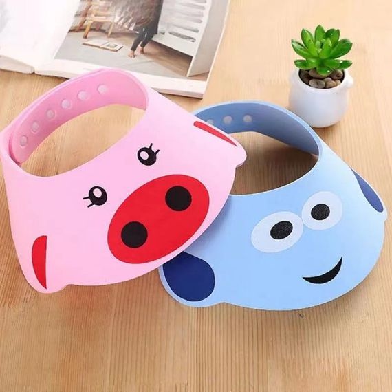 Детский регулируемый козырек для мытья головы и стрижки Baby Shower Cap · Защитная шапочка для купания ребенка | Зображення 5