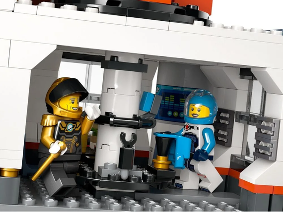 Конструктор LEGO City Космічна база й стартовий майданчик для ракети (60434) | Зображення 4