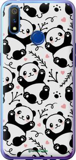 Чохол на Realme X Lite Панди "4318u-2030-2448"