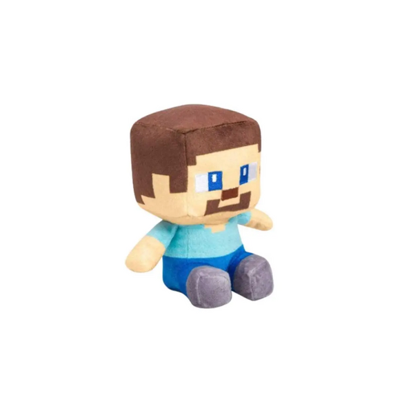 М'яка іграшка з гри Minecraft Стів, що сидить 24 см, іграшка для любителів Майнкрафта | Зображення 2