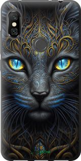 Чохол на Xiaomi Redmi Note 6 Pro Кішка "5548t-1551-2448"