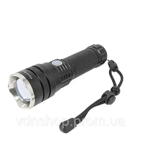 Ліхтар Bailong P57- HP50 тактичний супер-потужний ZOOM, USB зарядка | Зображення 3