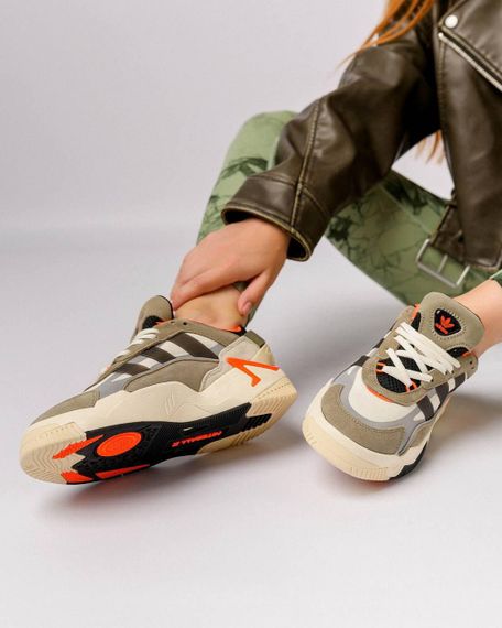 Кросівки Niteball 2 Khaki Black / нітебал  , В'єтнам 38 | Зображення 3