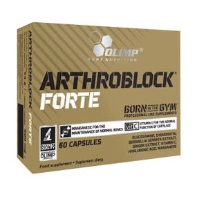 Комплексний хондропротектор, Arthroblock forte, Olimp, 60 капсул