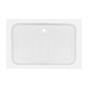 Душовий піддон KAPIELKA ST120x80х14 низький, прямокутний, діаметр зливу 52 мм Lidz