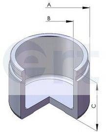 Поршень, корпус скоби гальма D02595 (вир-во ERT) ERT 150556C на TOYOTA LAND CRUISER PRADO (_J9_)