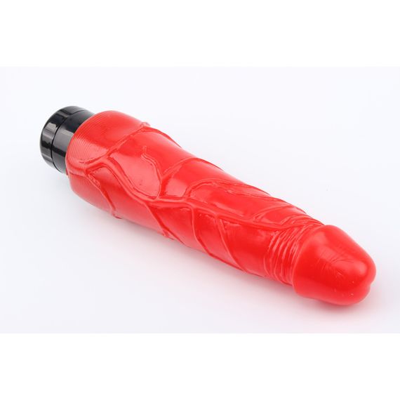 Вібратор реалістичний на батарейках Chisa Hotstorm Devilish X2, червоний Sex Aura | Зображення 5