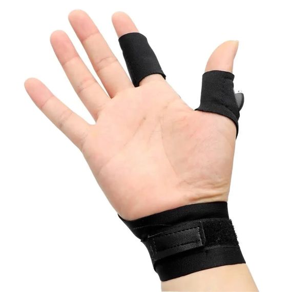 Рукавичка з вбудованим ліхтариком Glove Light, 1 шт., Чорний/Рівчатки з ліхтариком | Зображення 7