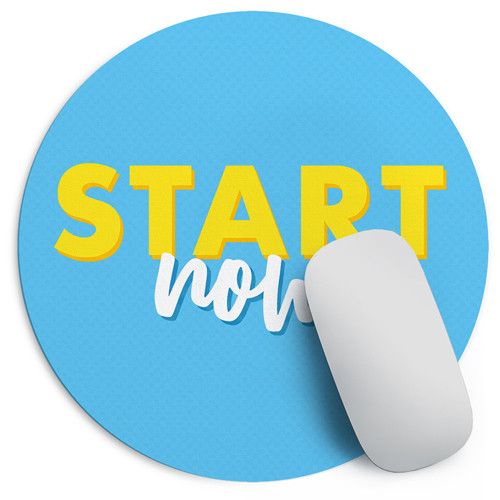 Килимок для мишки круглий Start now 20 см (RKYL_23F014)
