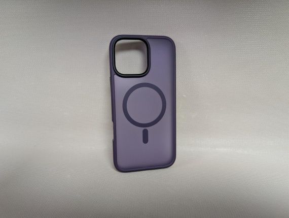 Чохол для iPhone 16 Pro Max / Айфон 16 Про Макс Wave Matte Insane, TPU, матовий, напівпрозорий, фіолетовий